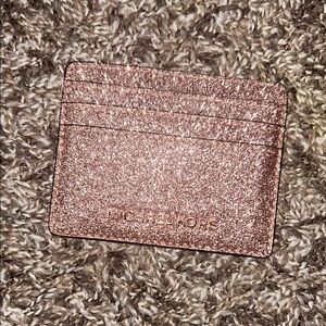 Michael Kors Metallic Card Holder